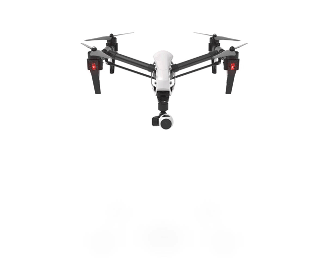 Drone aterrizando